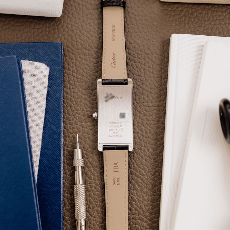 Cartier Tank Cintrée Platinum WGTA0193