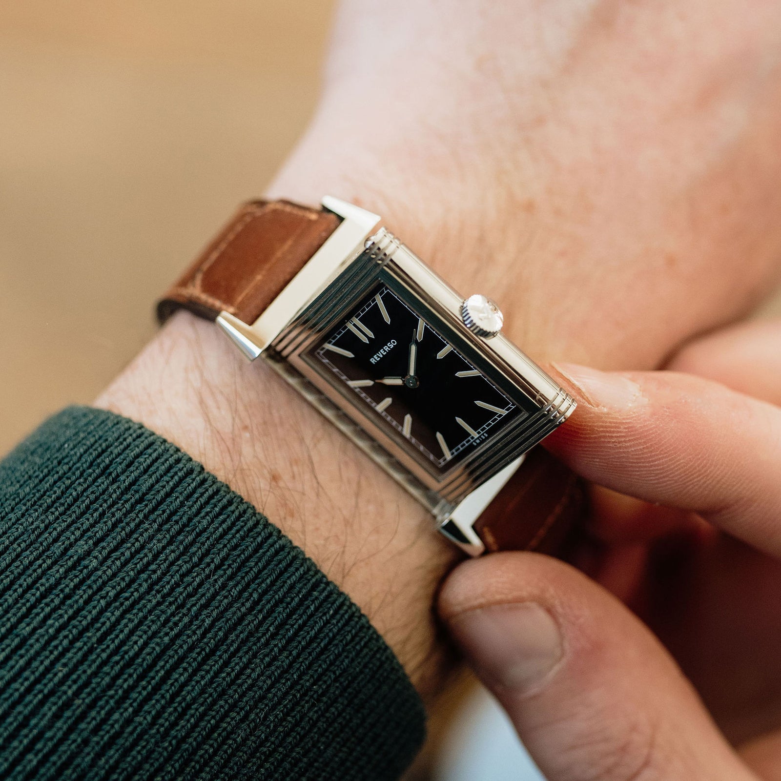 激安挑戦！！ Ultra Reverso Grande Jaeger-LeCoultre Thin Edition US 1931 人文