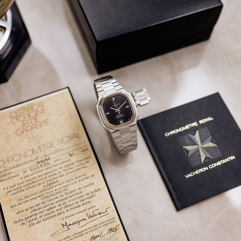 Vacheron Constantin Chronomètre Royal Ref. 2215 - Baguette dial - Full original set