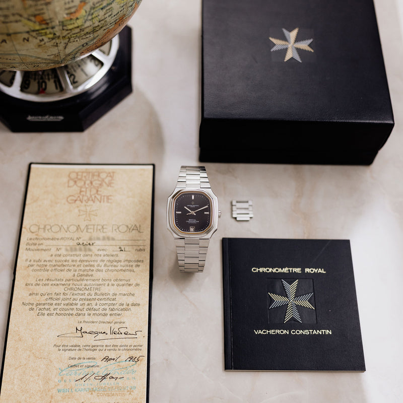 Vacheron Constantin Chronomètre Royal Ref. 2215 - Baguette dial - Full original set