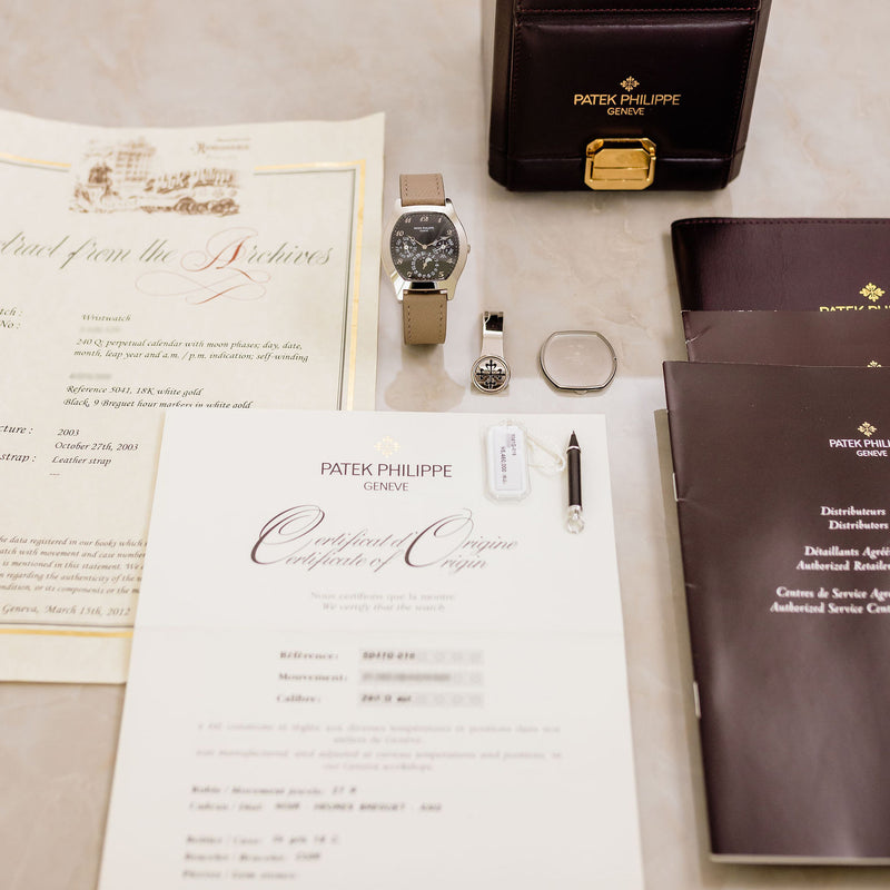 Patek Philippe Perpetual Calendar 5041G - Full set