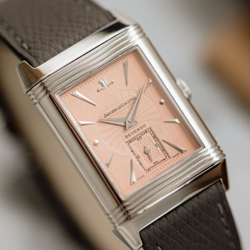 Jaeger-LeCoultre Reverso Art Deco - Salmon guilloché dial – Mr