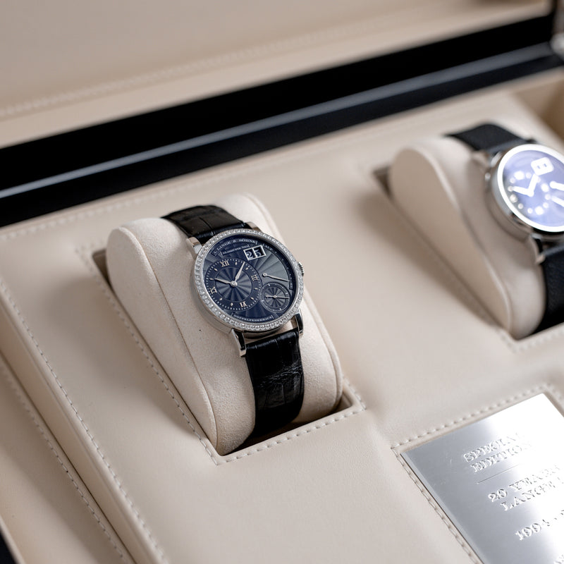 A. Lange & Söhne 20th Anniversary Platinum set - "Death star" Ref. 811.062 - 101.062