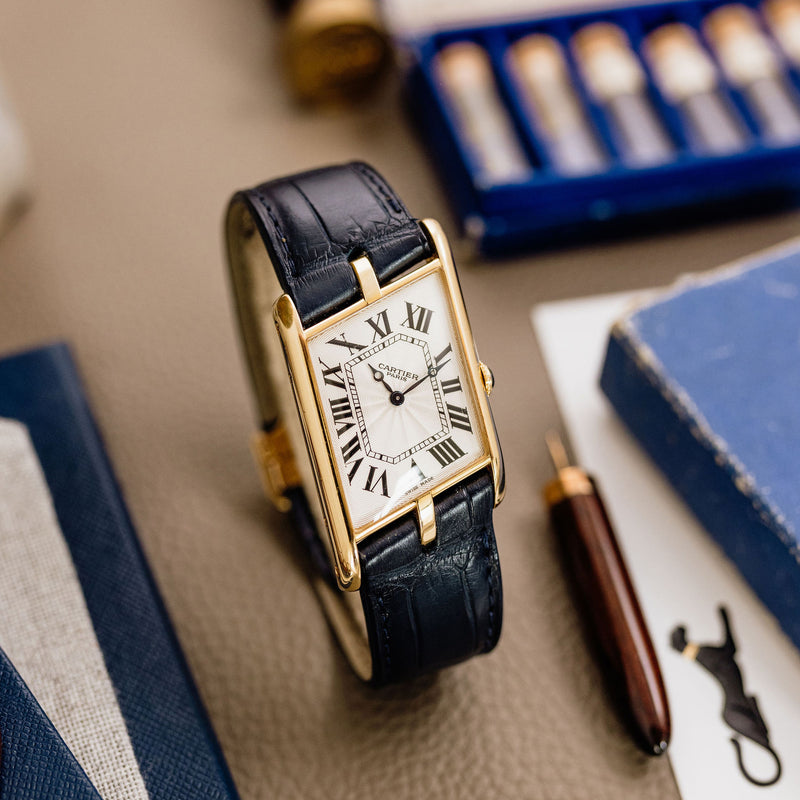 Cartier Tank Asymétrique Collection Privée Cartier Paris - Ref 2842 - Full set