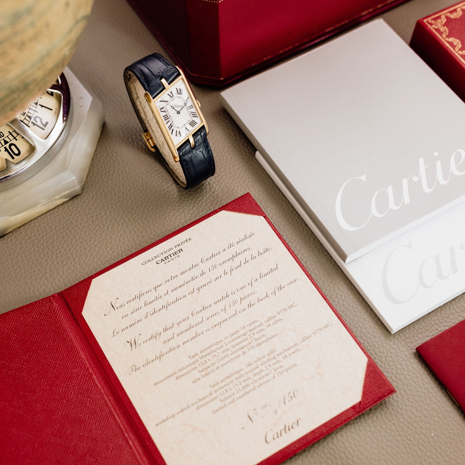 Cartier Tank Asymétrique Collection Privée Cartier Paris - Ref