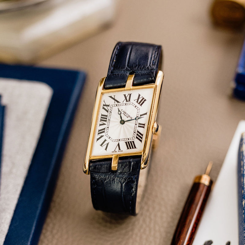 Cartier Tank Asymétrique Collection Privée Cartier Paris - Ref 2842 - Full set