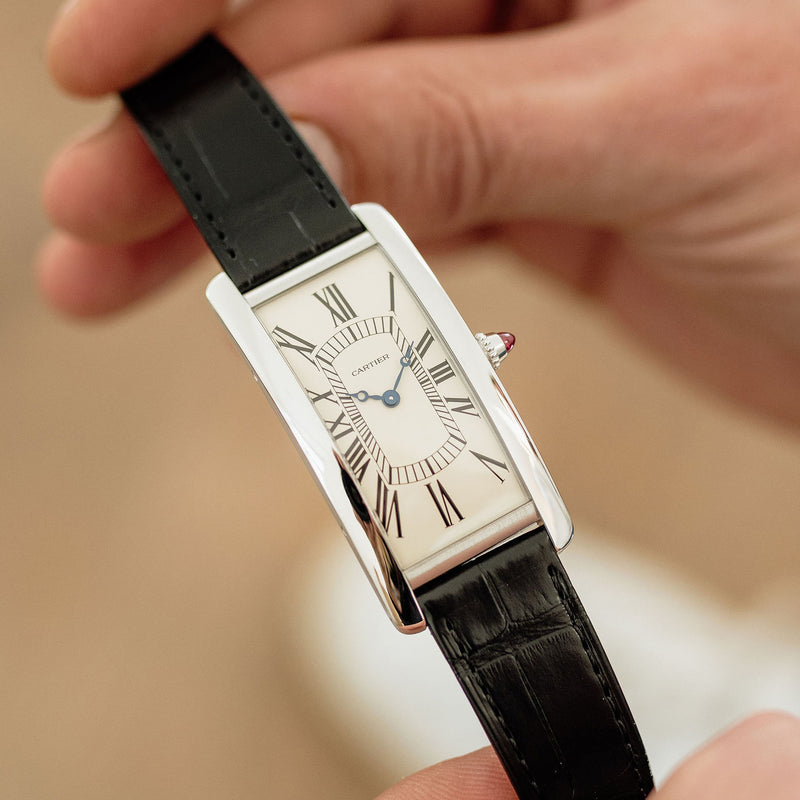 Cartier Tank Cintrée Platinum Reedition - WGTA0193
