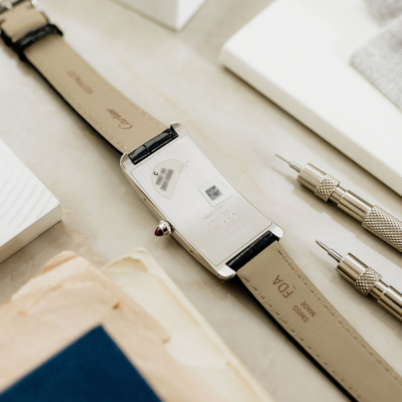 Cartier Tank Cintrée Platinum Reedition - WGTA0193