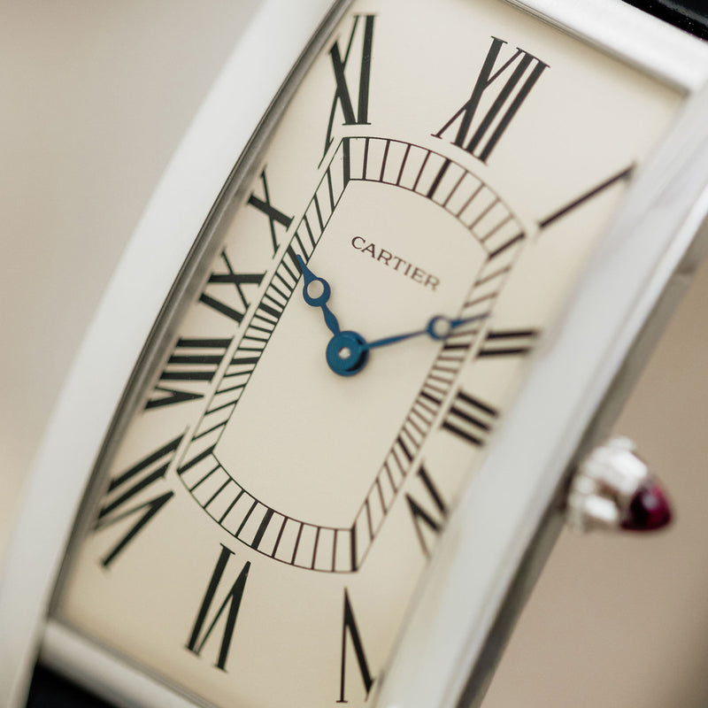 Cartier Tank Cintrée Platinum Reedition - WGTA0193