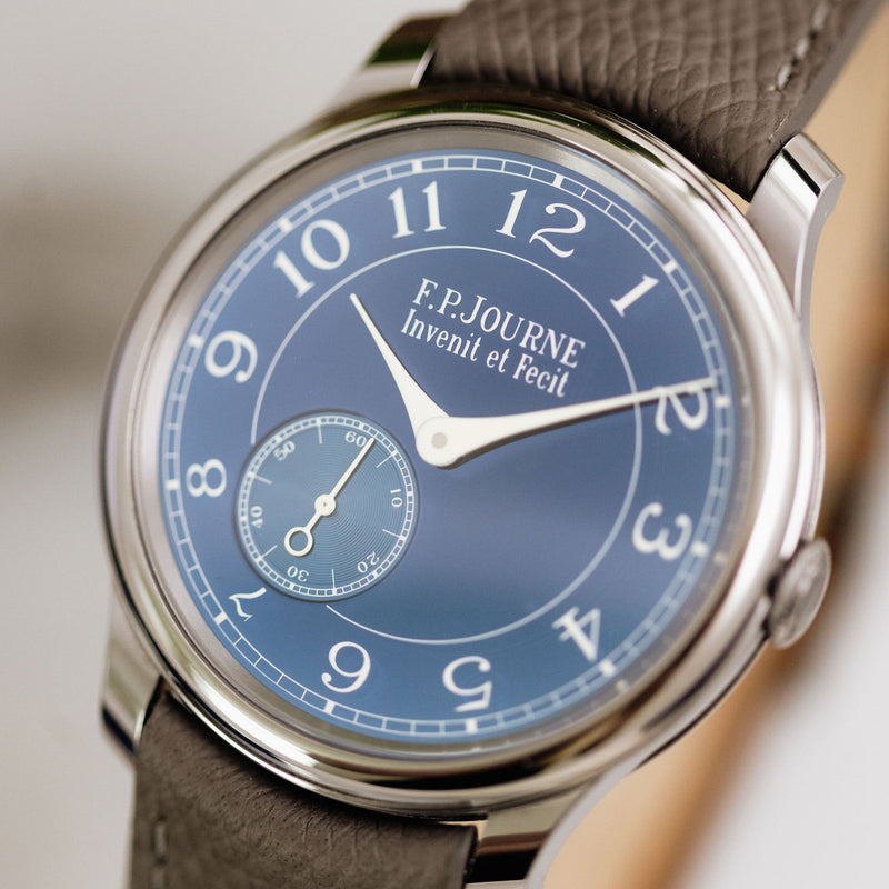 F.P. Journe Chronomètre Bleu - Full set - 2018