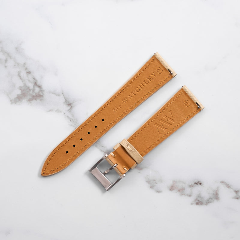 Louis Vuitton monogram leather strap for watches brown & green 20mm - Louis  Vuitton