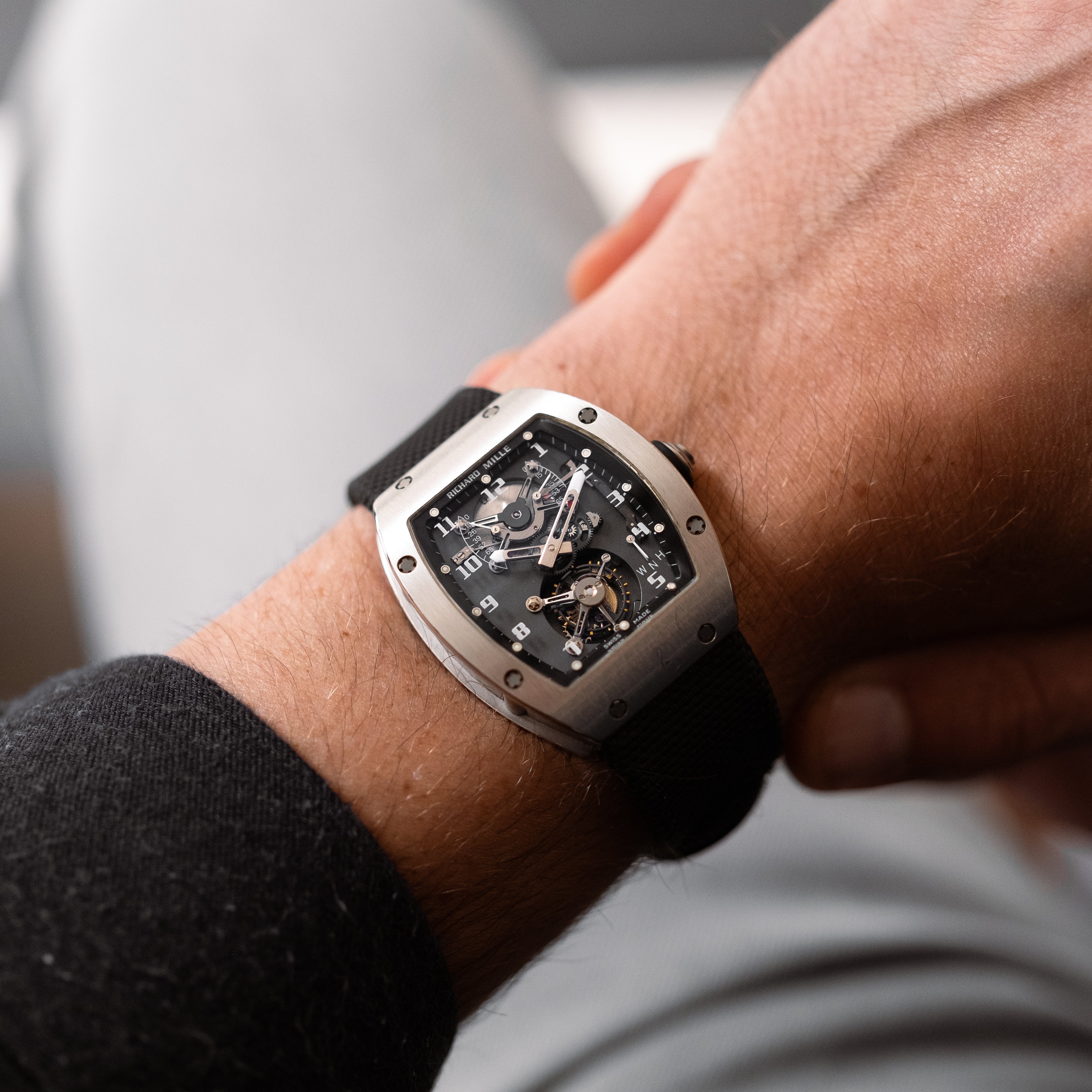 Richard Mille RM002-V1 Tourbillon - White Gold – Mr Watchley
