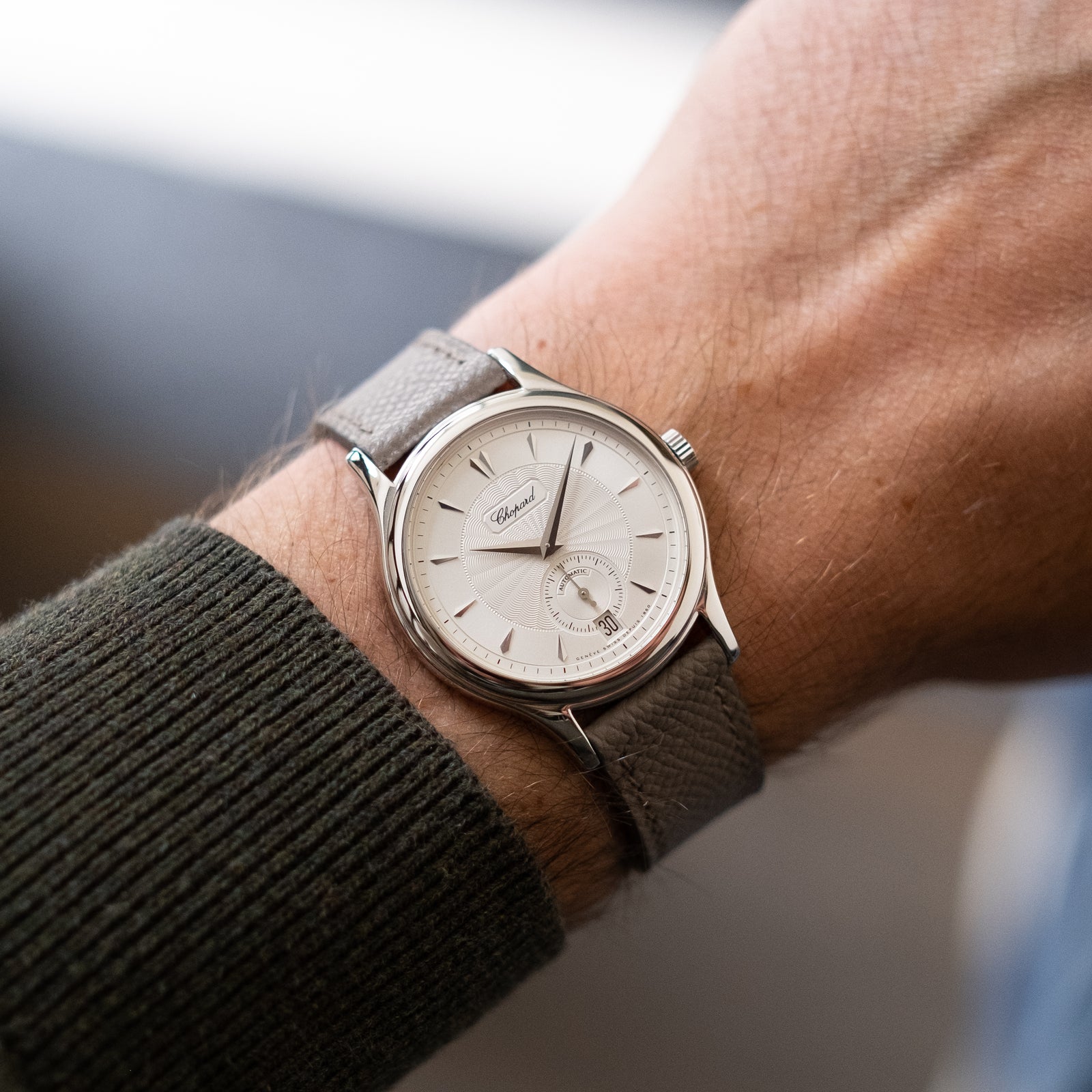 Chopard L.U.C. 1860 - Silver dial - White gold - Full set – Mr