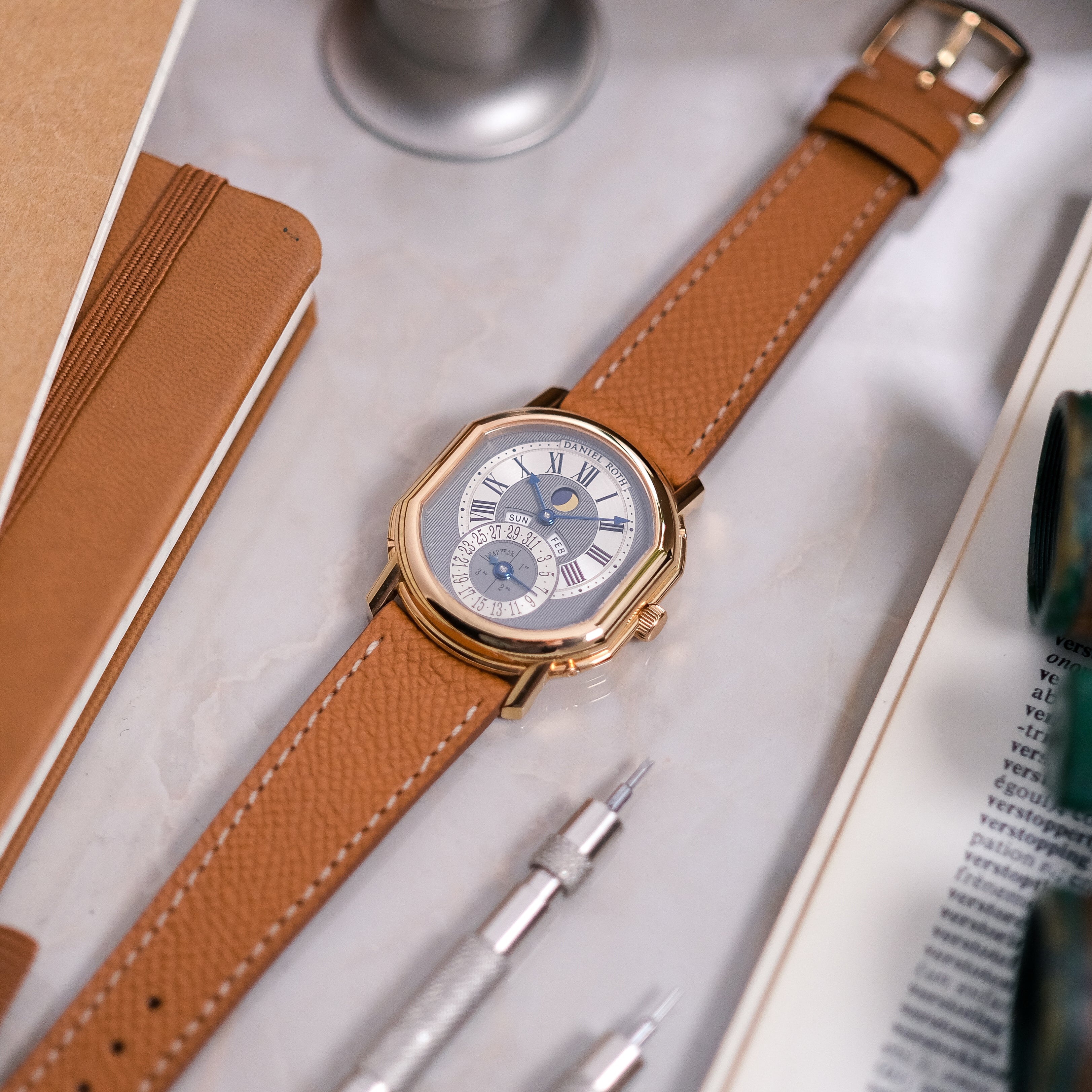 Daniel Roth Perpetual Calendar Moon Phase - Ref. 118.L.40 – Mr Watchley