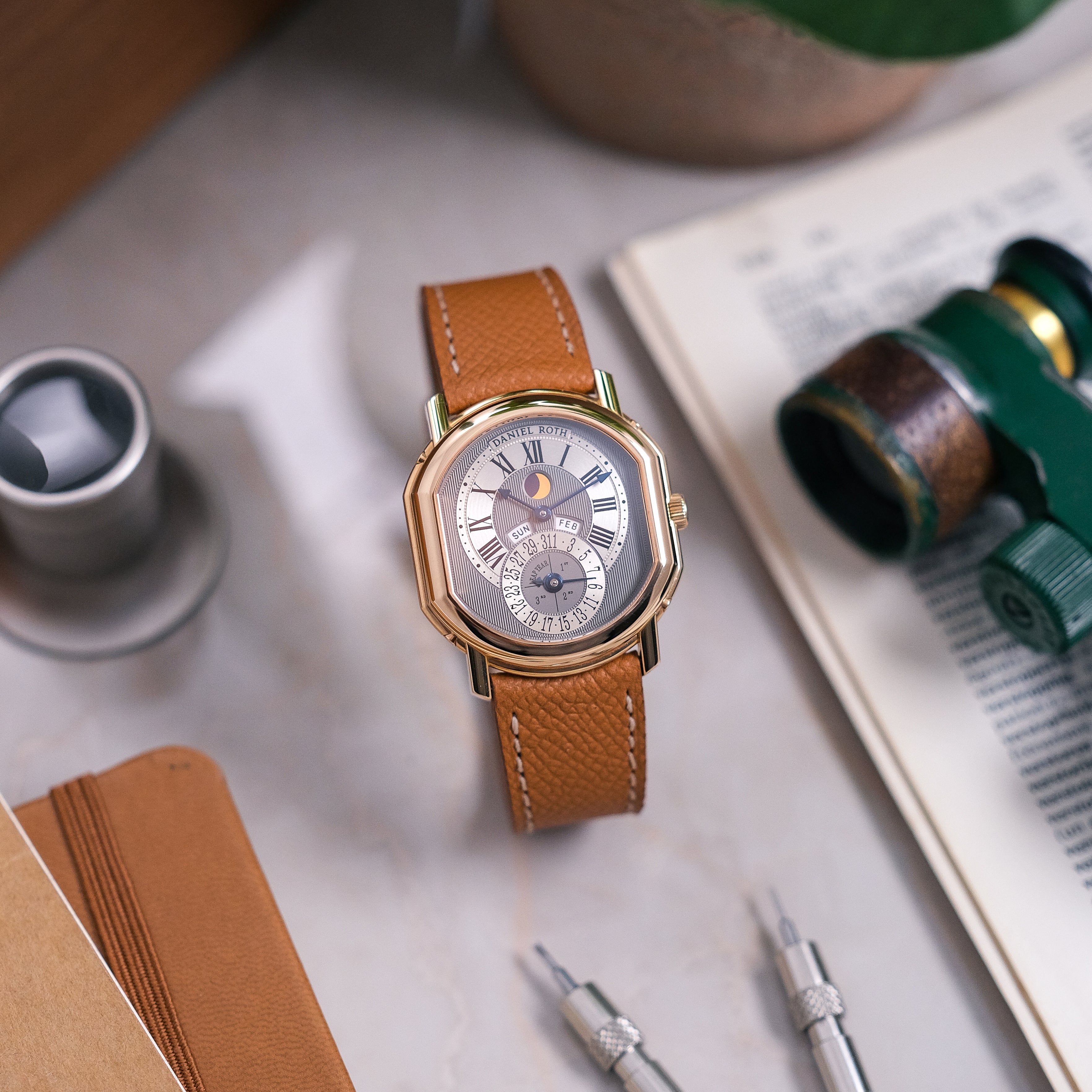 Daniel Roth Perpetual Calendar Moon Phase - Ref. 118.L.40 – Mr Watchley