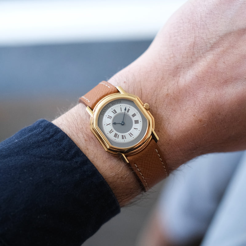 Daniel Roth Extra Plat Ref. 2167 Manual movement - Yellow Gold - Open ...