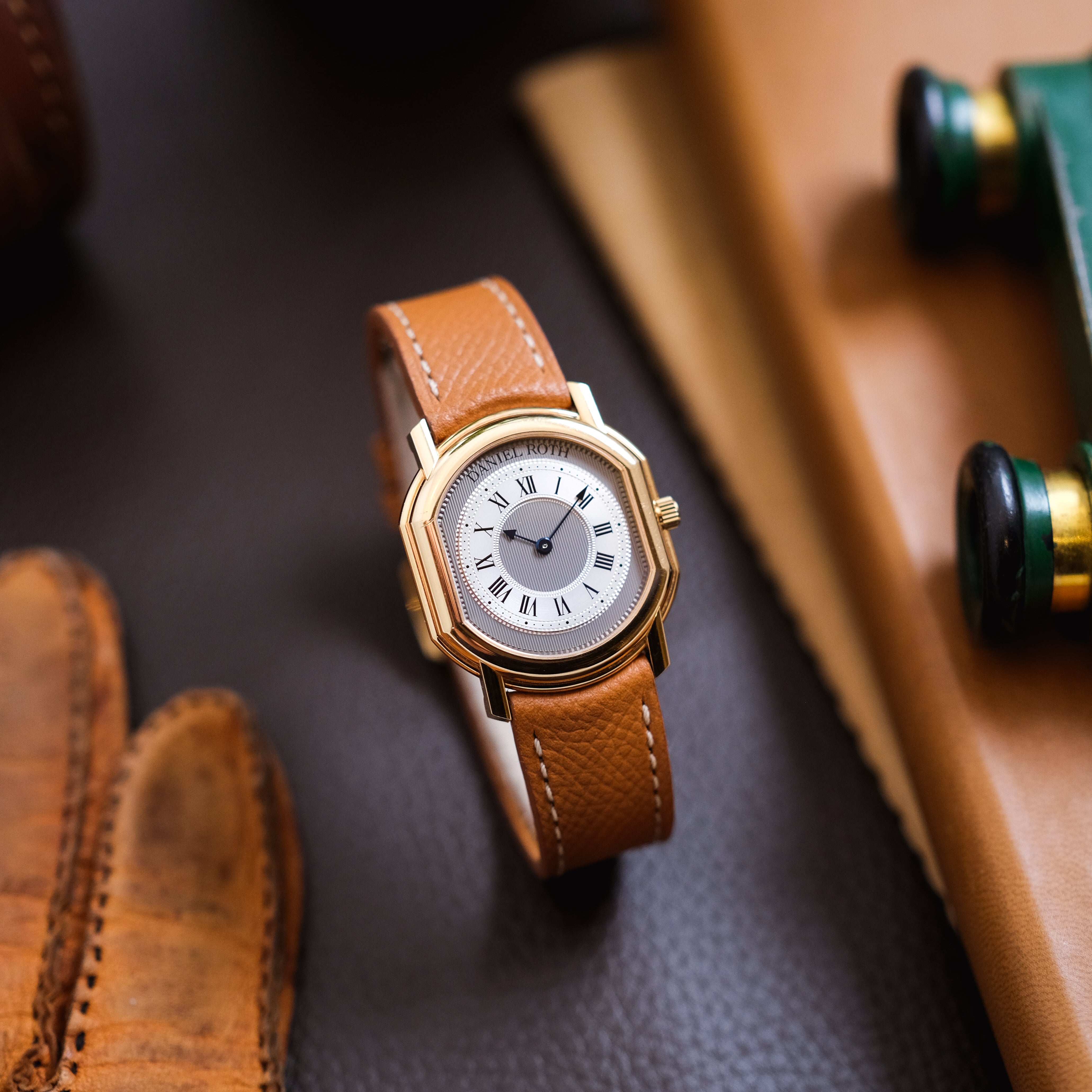 Daniel Roth Extra Plat Ref. 2167 Manual movement - Yellow Gold - Open ...