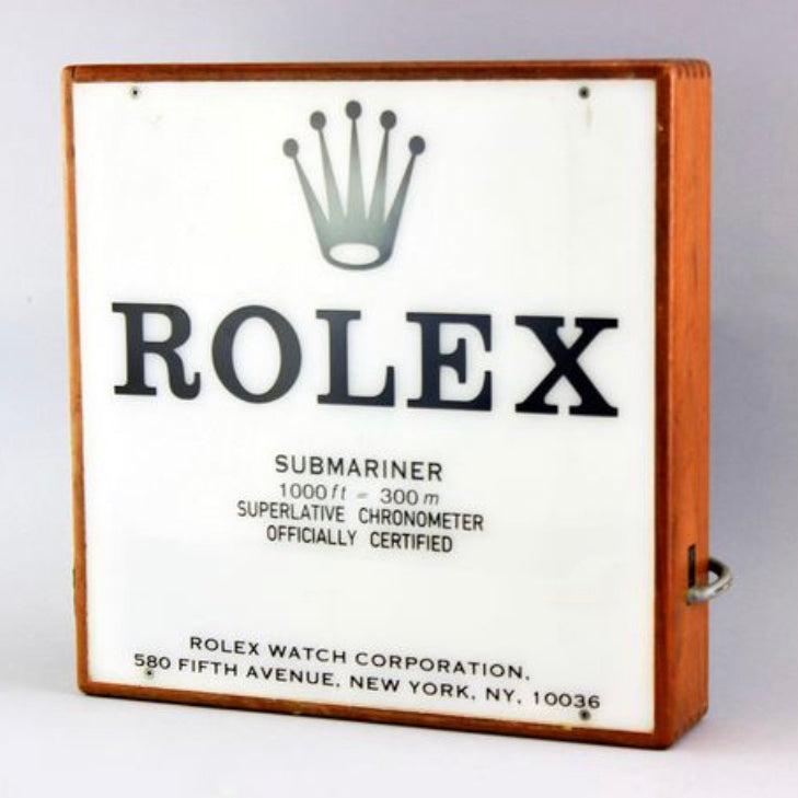 Vintage rolex sign Clearance