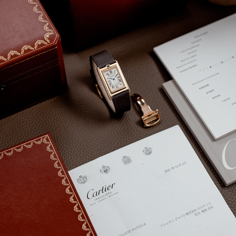 Cartier Tank Basculante - Open caseback -  Ref. 2499