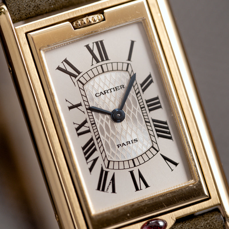 Cartier Tank Basculante 150th anniversary 1625 - Hand engraved -  15 pieces only