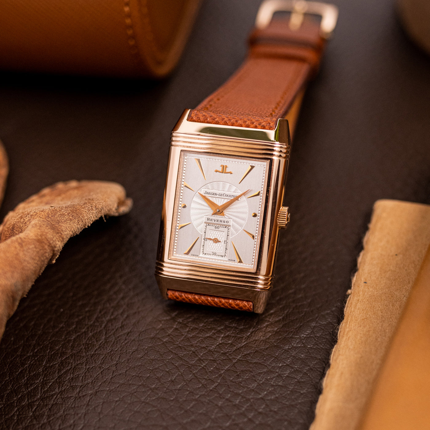 Jaeger-LeCoultre Reverso Art Deco - Silver guilloché dial – Mr