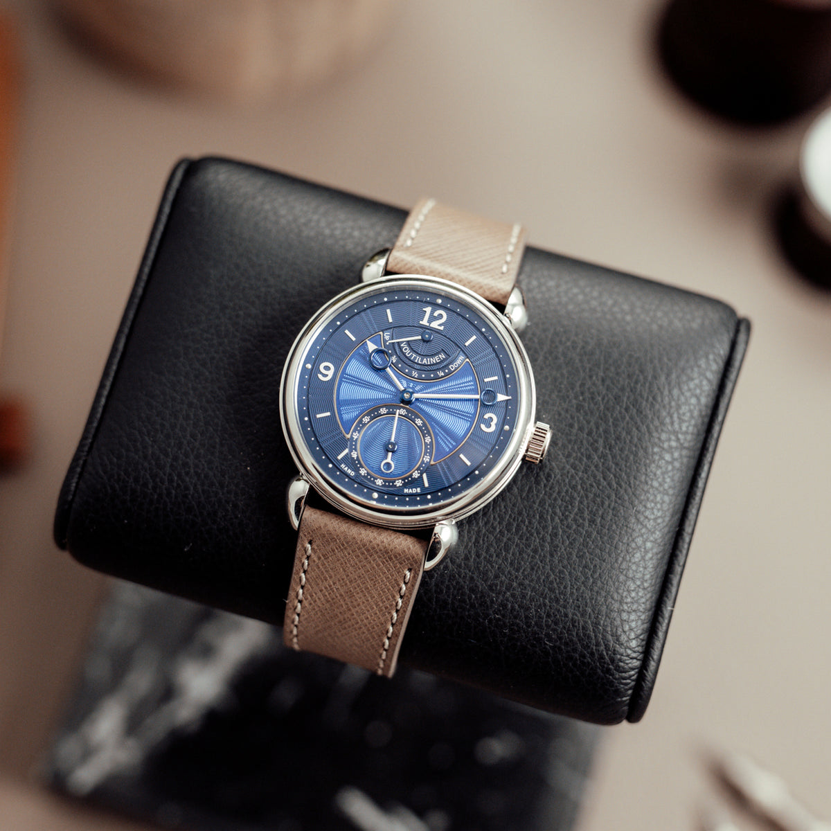 Voutilainen Vingt-8 R12 - Power Reserve - Blue Enamel dial – Mr