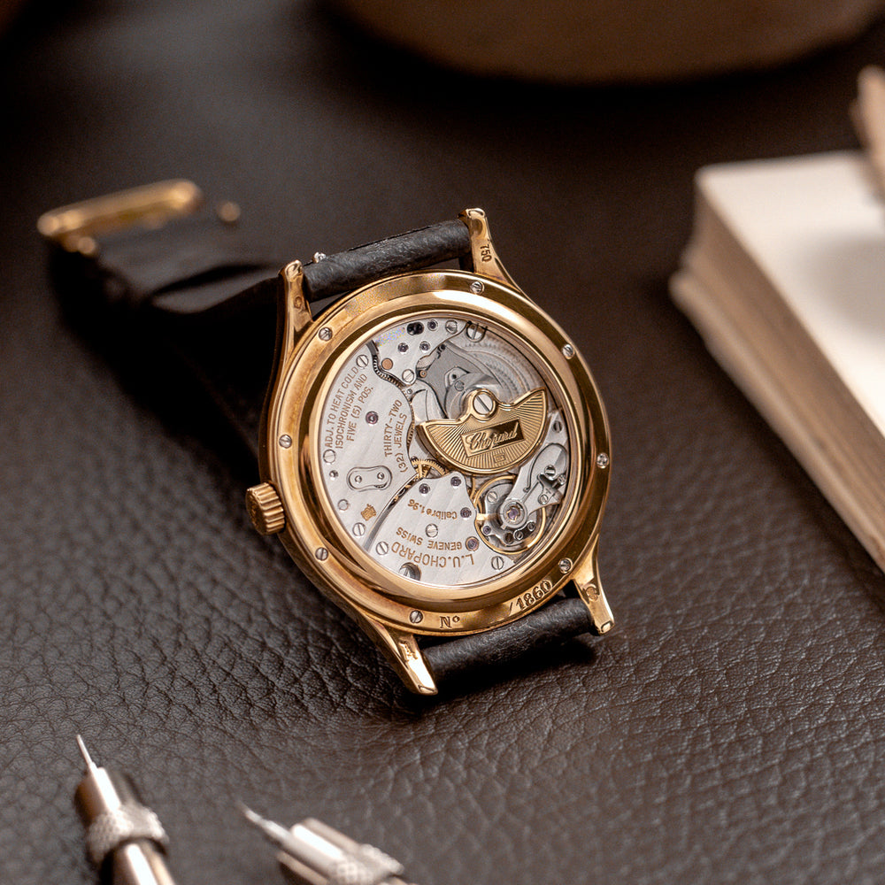 Chopard L.U.C. 1860 - Yellow gold - Silver dial – Mr Watchley
