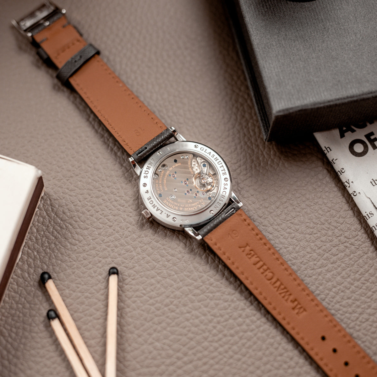 A. Lange & Söhne 1815 Platinum Ref. 206.025 - Full set – Mr