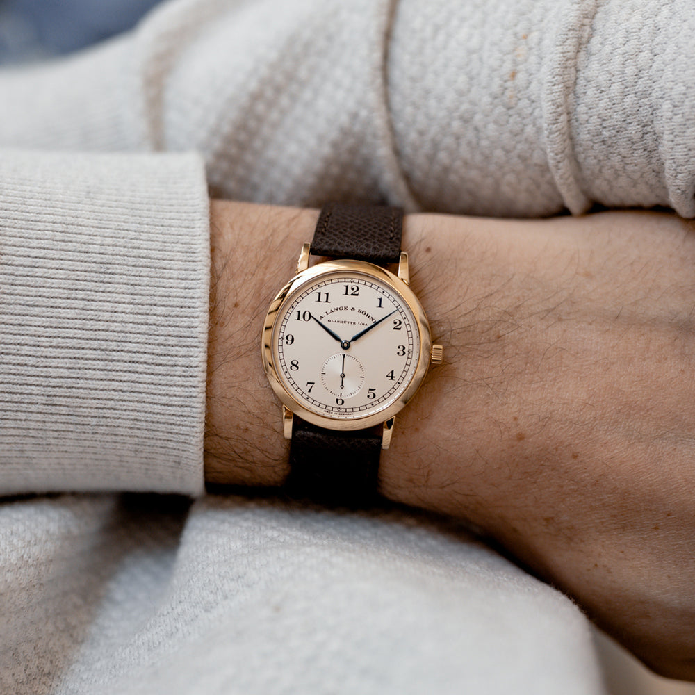 A. Lange & Söhne 1815 Yellow gold Ref. 206.021 - Full set & ALS
