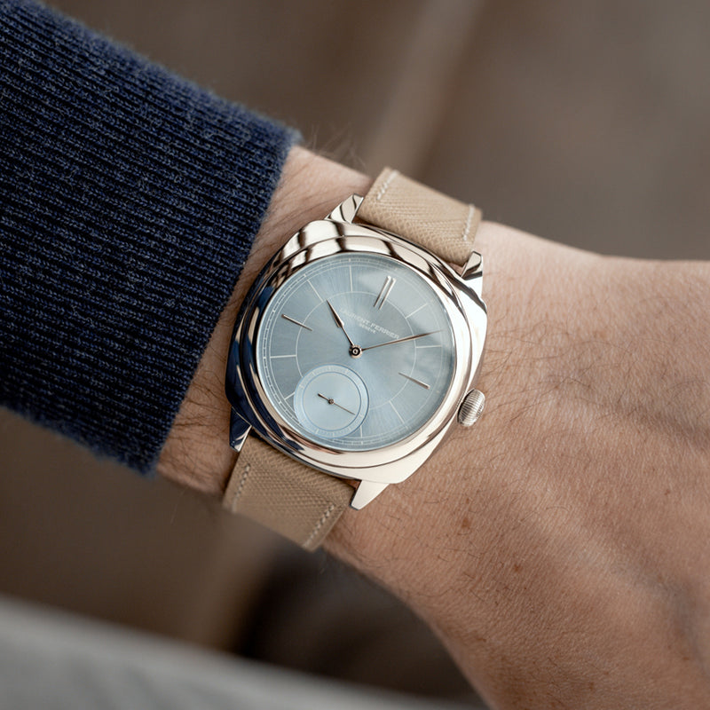 Hodinkee Laurent Ferrier Galet Traveller Sport Auto Blue, Titanium
