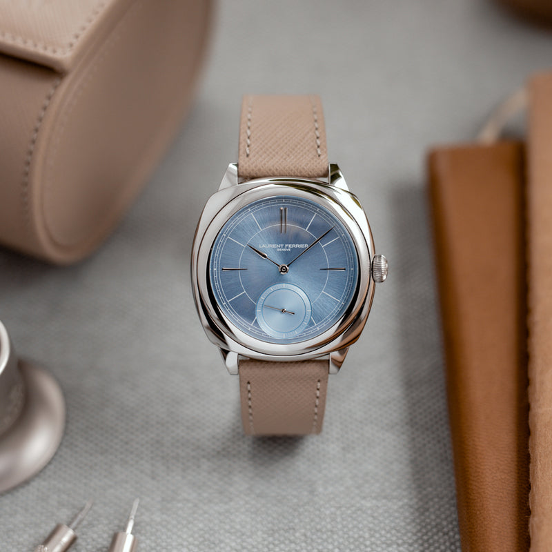 Laurent Ferrier Square Micro Rotor Ice Blue