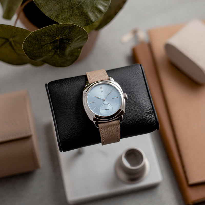 Laurent Ferrier Square Micro Rotor Ice Blue