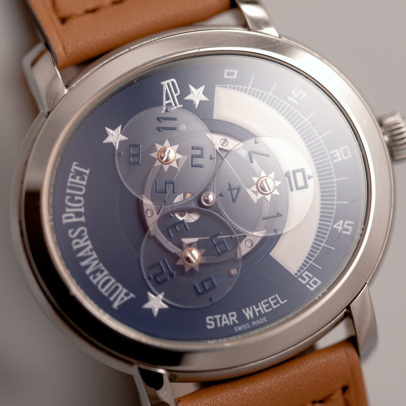 Audemars Piguet Millenary Star Wheel - 25898ST - Blue dial - Full set