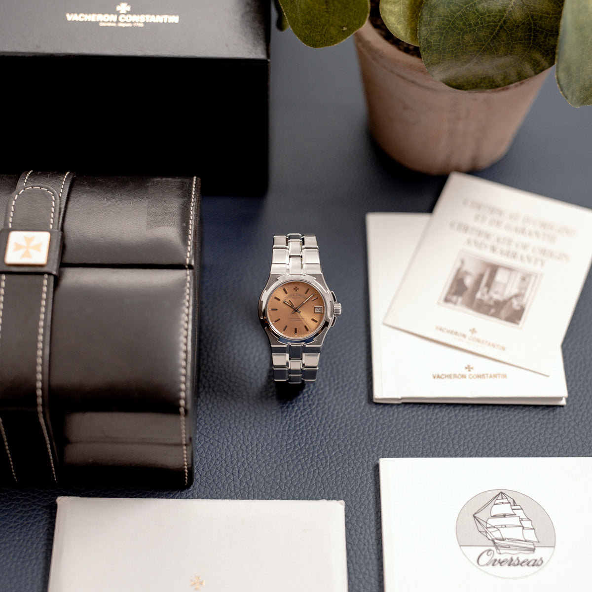 Vacheron Constantin Overseas - 42052 - Salmon Dial - Full set – Mr