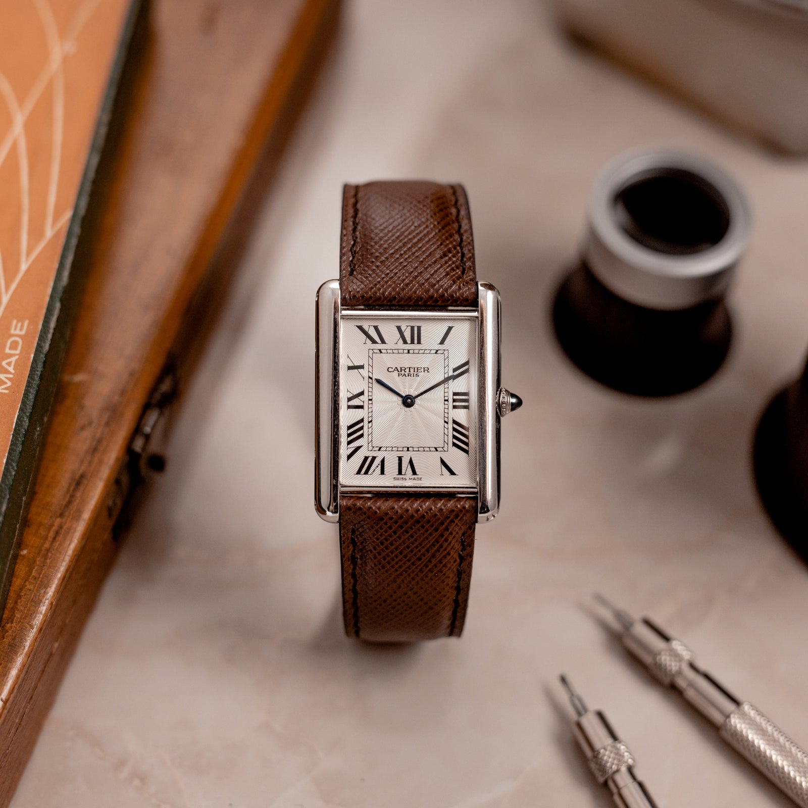 Cartier Tank XL - CPCP - Ref. 2915 - Platinum – Mr Watchley