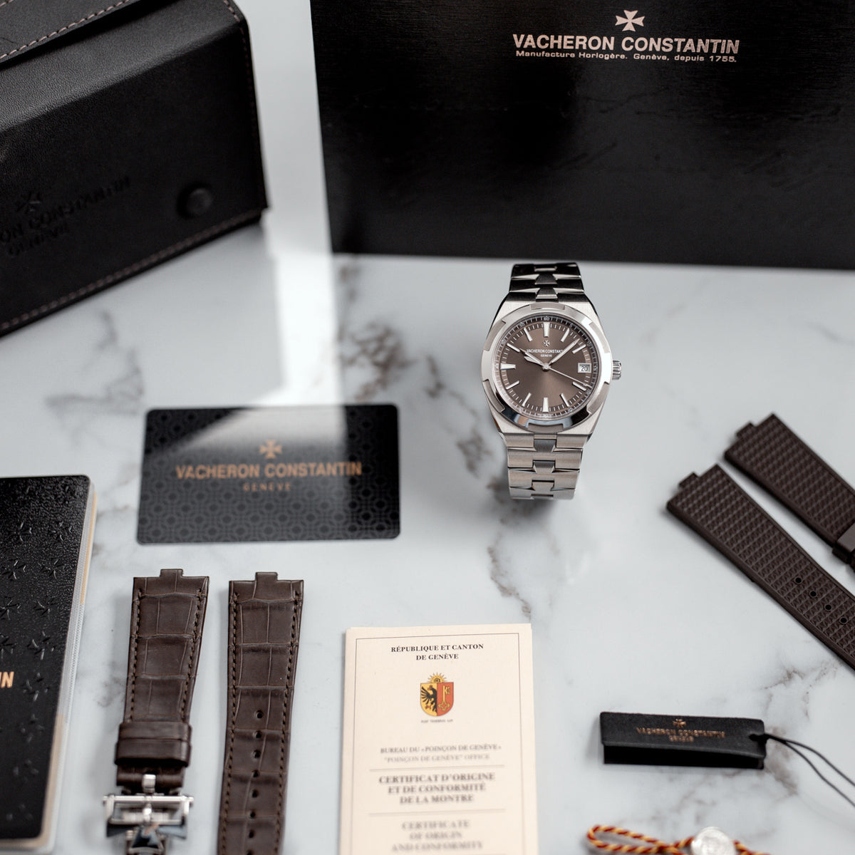 Vacheron Constantin Overseas 4500V - Chestnut dial – Mr Watchley