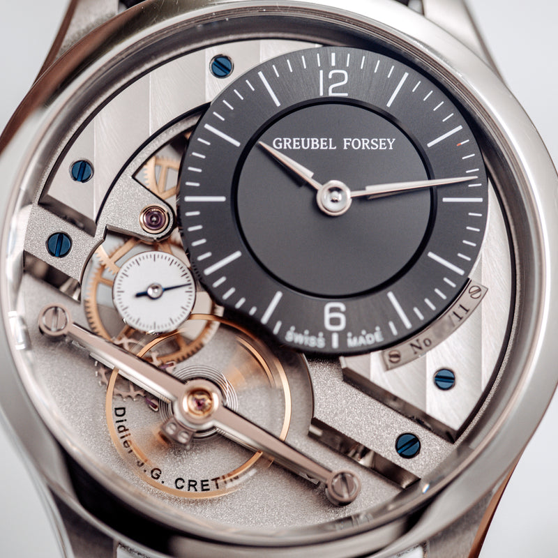 Greubel Forsey Signature 1 - Didier Cretin - Steel 