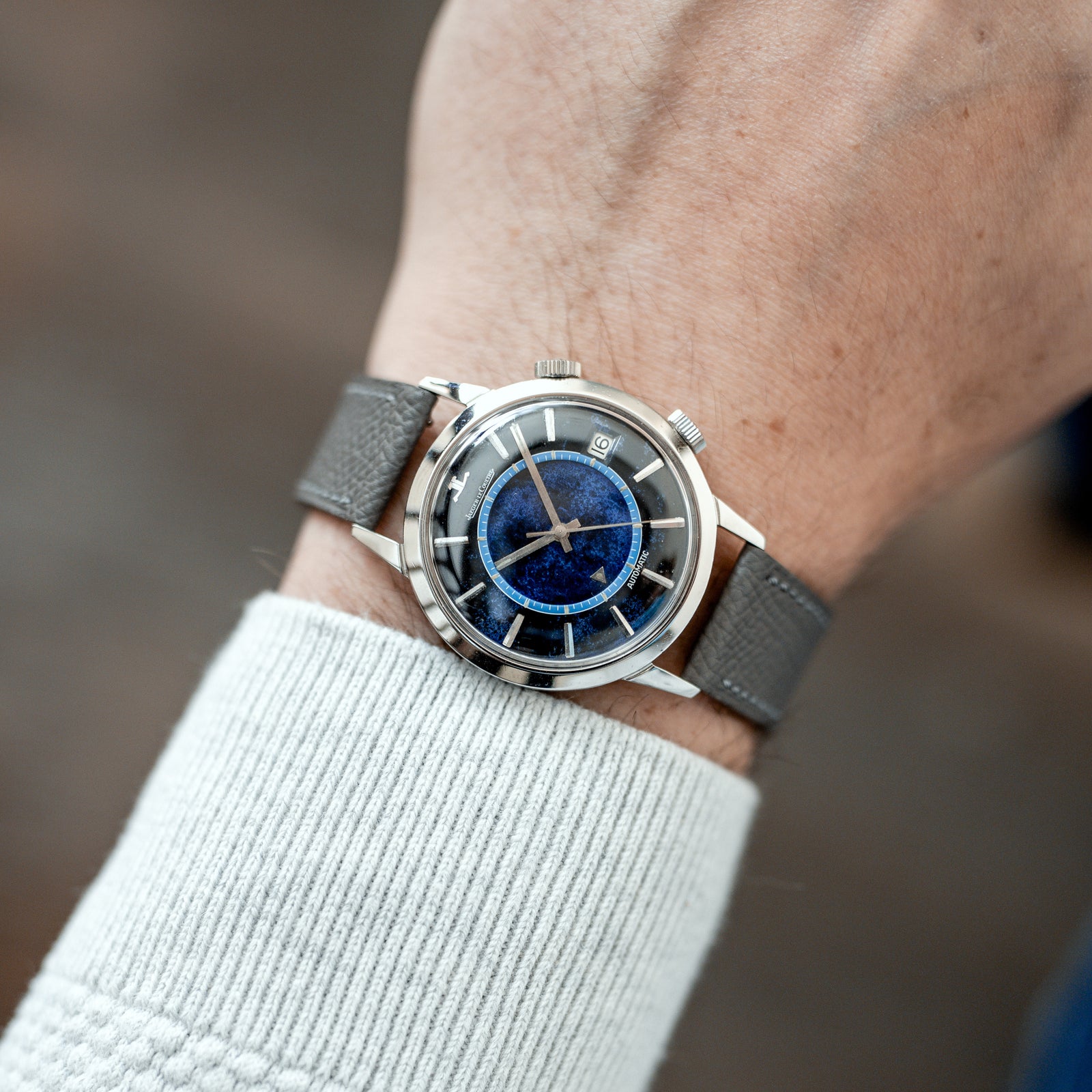 Jaeger-LeCoultre Memovox E855 Lapis Lazuli – Mr Watchley