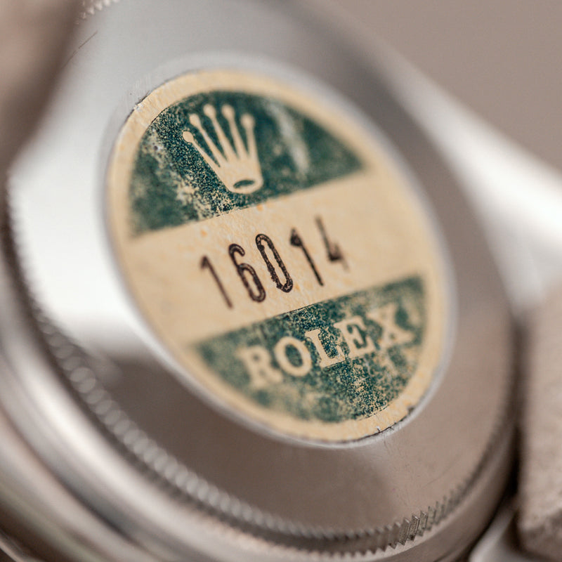 Rolex Datejust 16014 - Blue Buckley dial